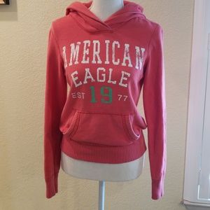 American Eagle XS red sweatshirt  hoodie